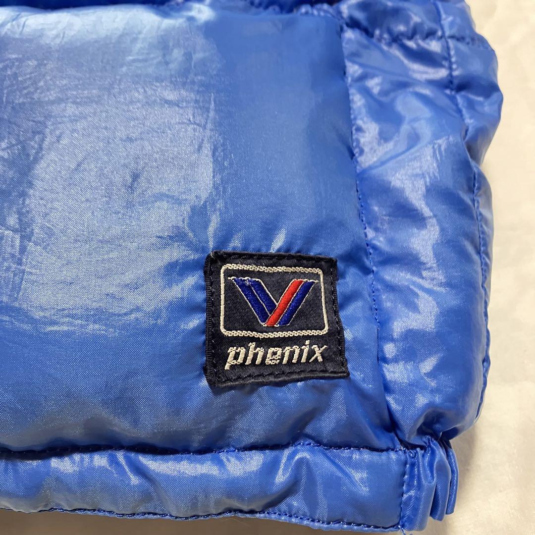 ヴィンテージ　phenix　ダウン　ベスト　美品　発色ヨシ　M　フランス生地使用