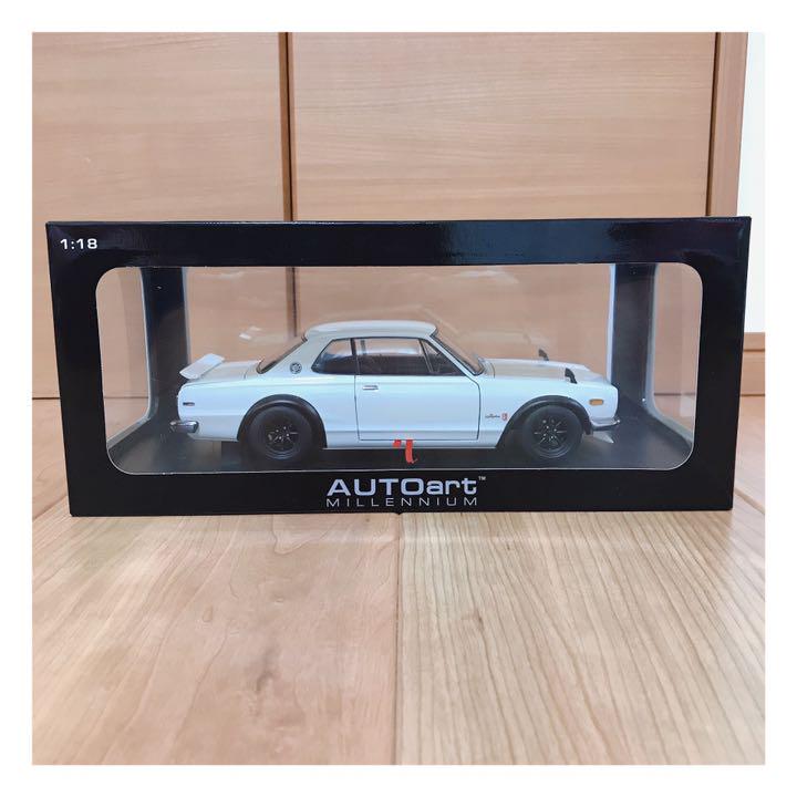 オートアート1 2000 GT-R ハコスカ ホワイト OS9Vv-m84941189122 18日産 スカイライン 在庫あ定番