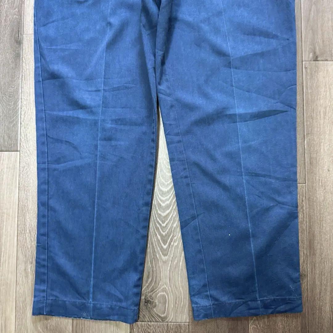 90s USA製 Dickies874 ネイビー チノパン ディッキーズ