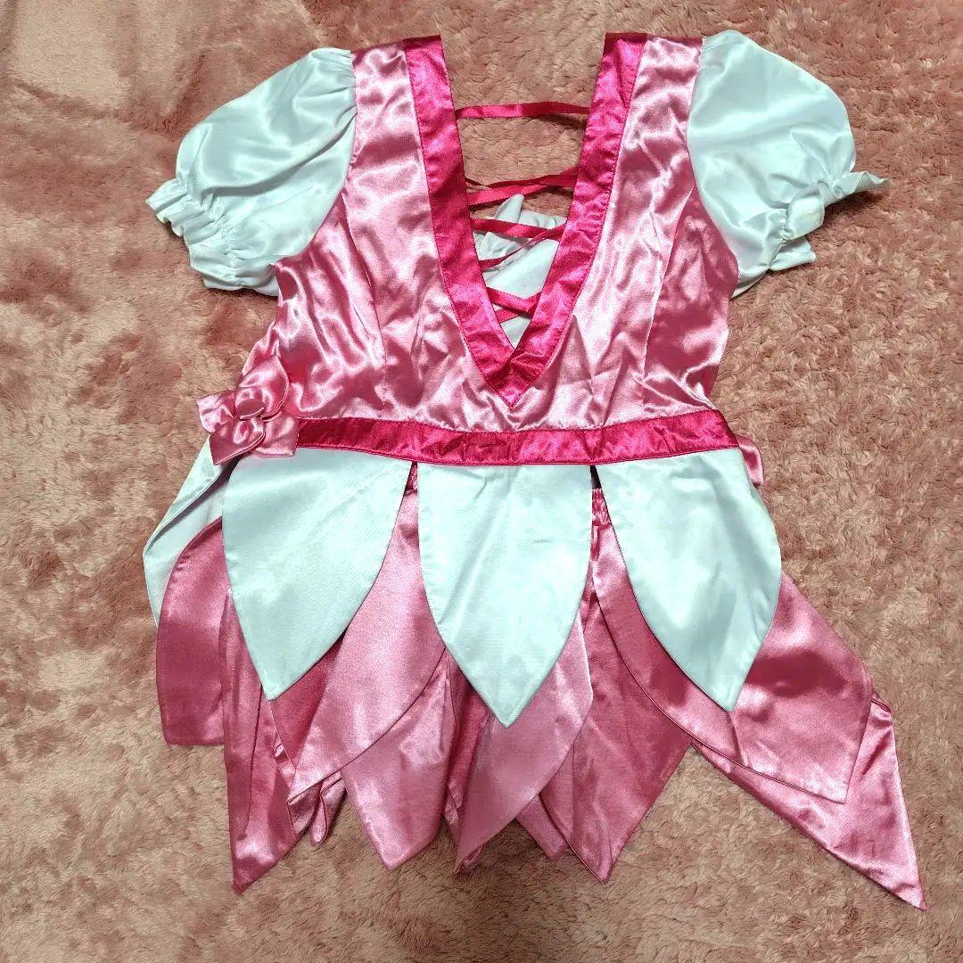 ハートキャッチプリキュア!キュアブロッサムフルセット 夢工房衣装L〜XLウィッグ 画像2