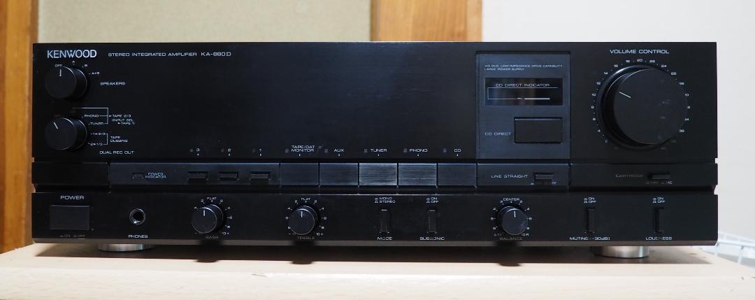 ケンウッド KA-880D プリメインアンプ KENWOOD ジャンク品