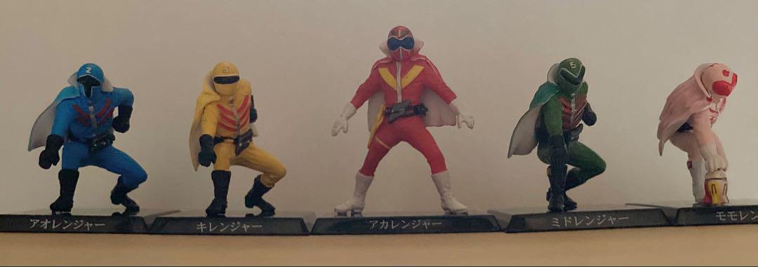 【美品】秘密戦隊ゴレンジャーフィギュア　5体セット 秘密戦隊ゴレンジャー フィギュア 5体セット バンダイ 石森プロ