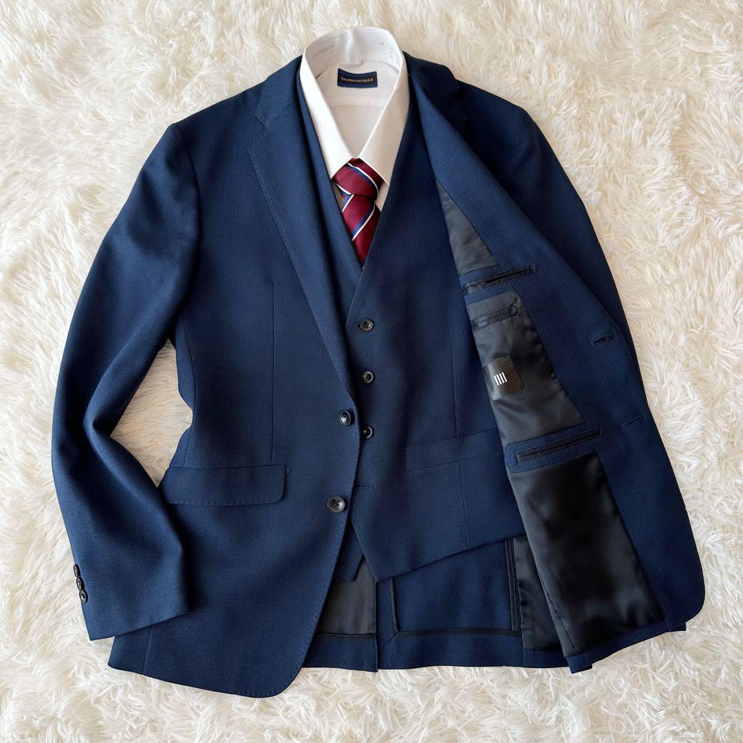 SUIT SELECT セットアップ 4S ウォッシャブル スリーピーススーツ（オールシーズン） メンズ : ZOZOTOWN Yahoo!店 -  通販 - Yahoo!ショッピング