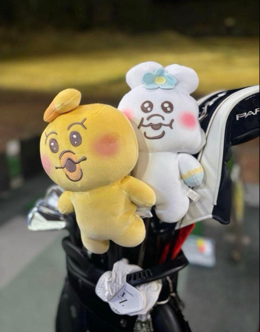 んぽちゃむ きみまろ フェアウェイウッド ユーティリティ ヘッドカバー ゴルフ新品、♥