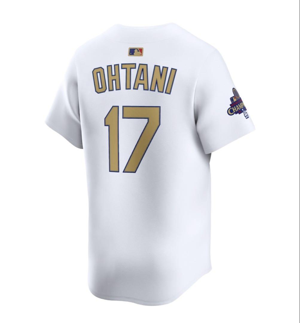 【新品】ロサンゼルスドジャース　ゴールドコレクション　大谷翔平選手　Lサイズ