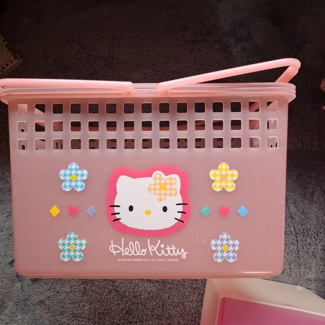 【感謝価格】 希少激レアHello Kitty 収納バスケット 5個セット その他 その他