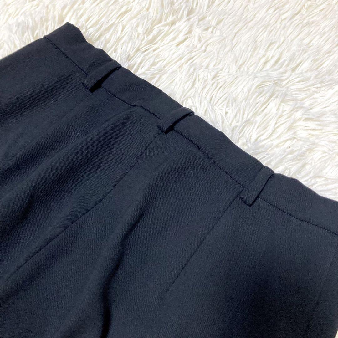 Max Mara セットアップスーツ　白タグ　LYCRA ウール　黒　ストレッチ