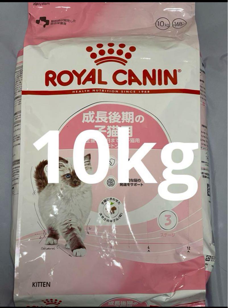ぴえん24時間以内発送　ロイヤルカナン子猫成長後期10kgx1袋 ロイヤルカナン子猫成長後期10kgx1袋 24時間以内発送 - メルカリ