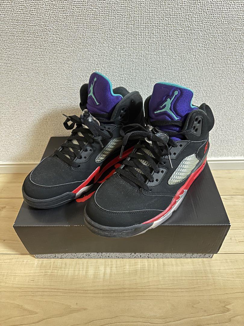 シューズ(男性用) NIKE AIR JORDAN 5 RETRO TOP3 US9 楽天市場】NIKE ナイキ AIR JORDAN 5 RETRO 'TOP 3' エア