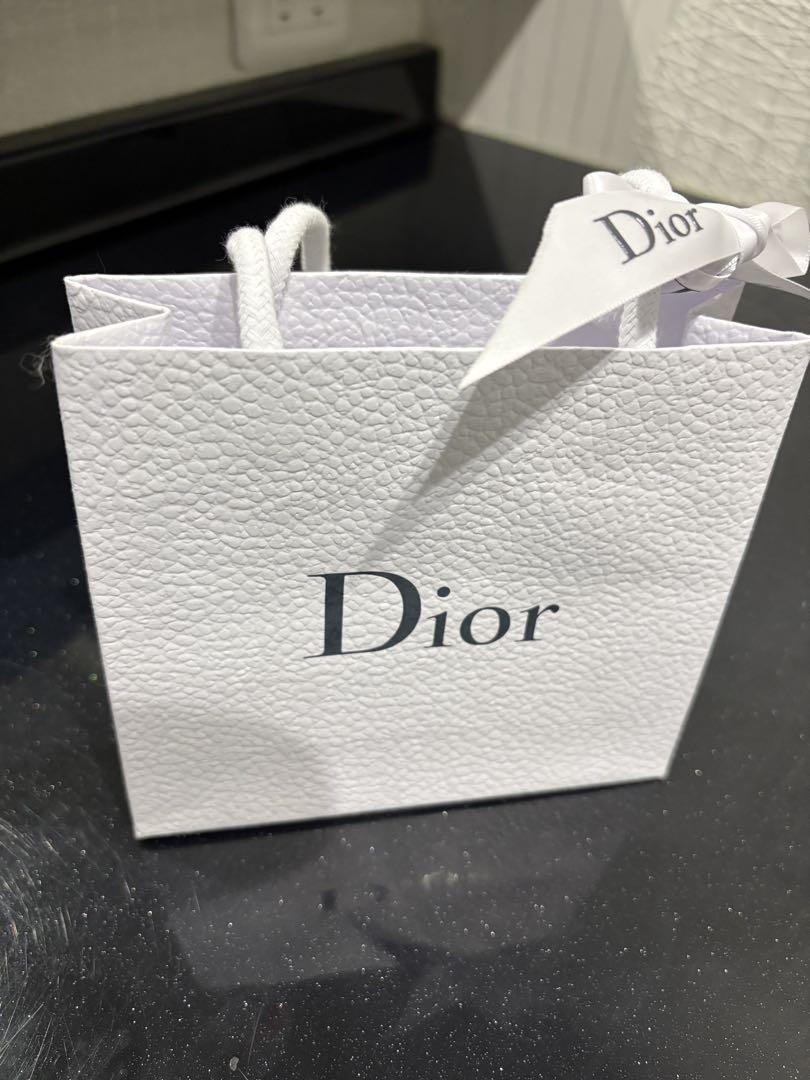 Dior ギフト袋 ホワイト 小型 - メルカリ