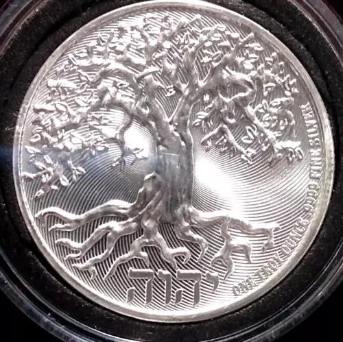 2021 Tree of life ニュージーランド1オンス 銀貨 クリアケース