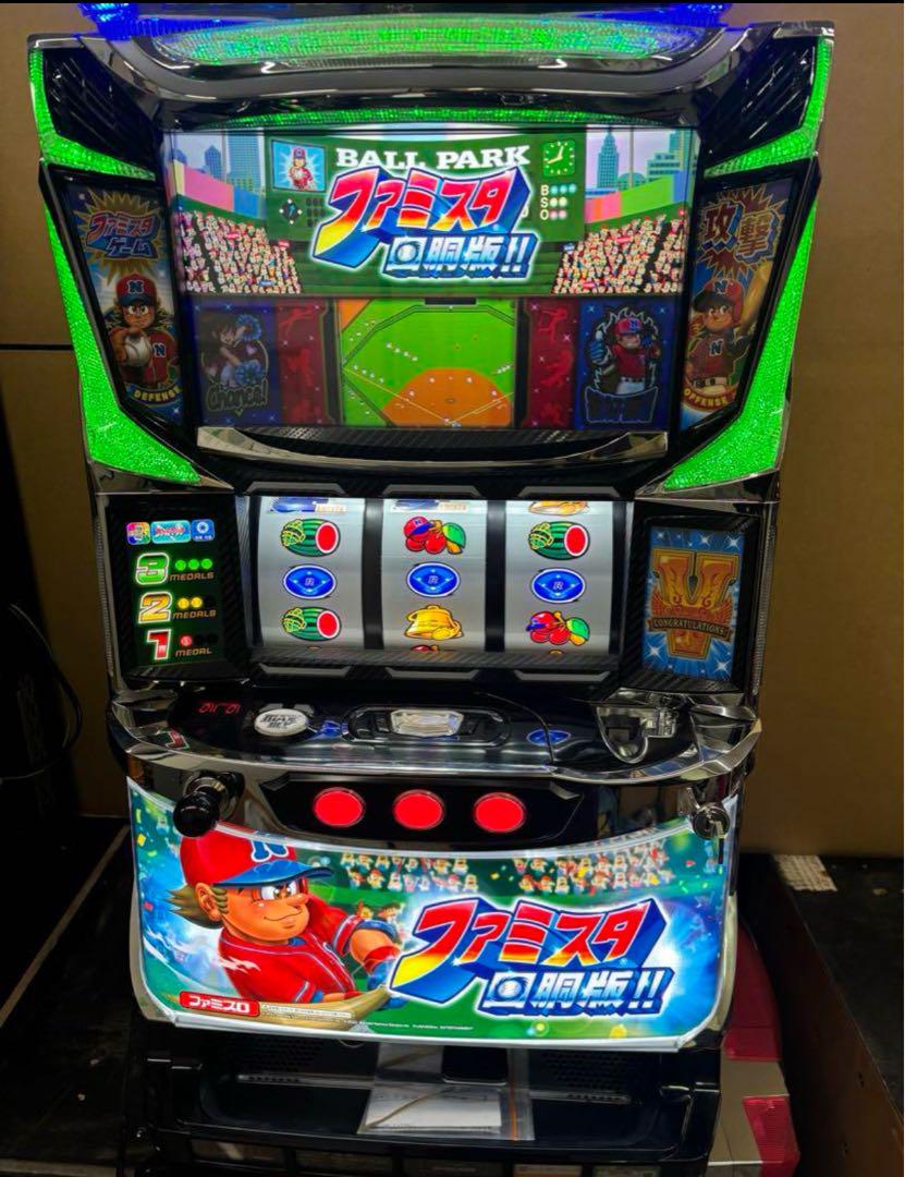6号機 ファミスタ回胴版 実機 家庭用フルセット！