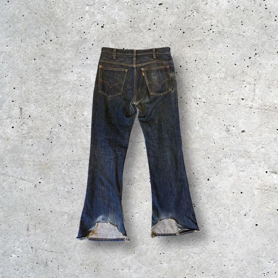 vintage Levi's 646 USA製 ブーツカットデニム ビッグE - メルカリ