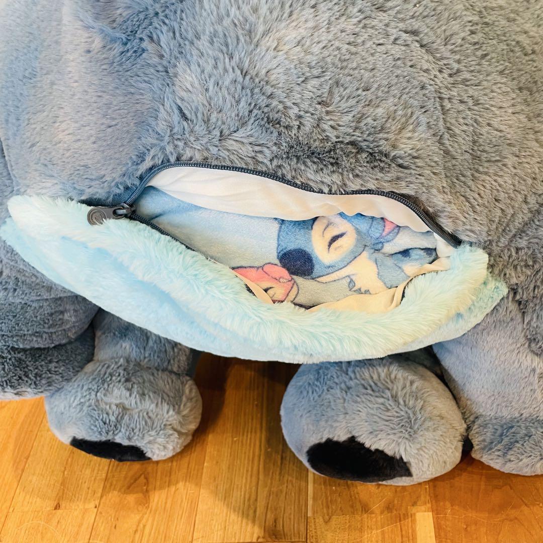 ディズニー スティッチ BIG 80cm ぬいぐるみ　ちゃんみな　コストコ