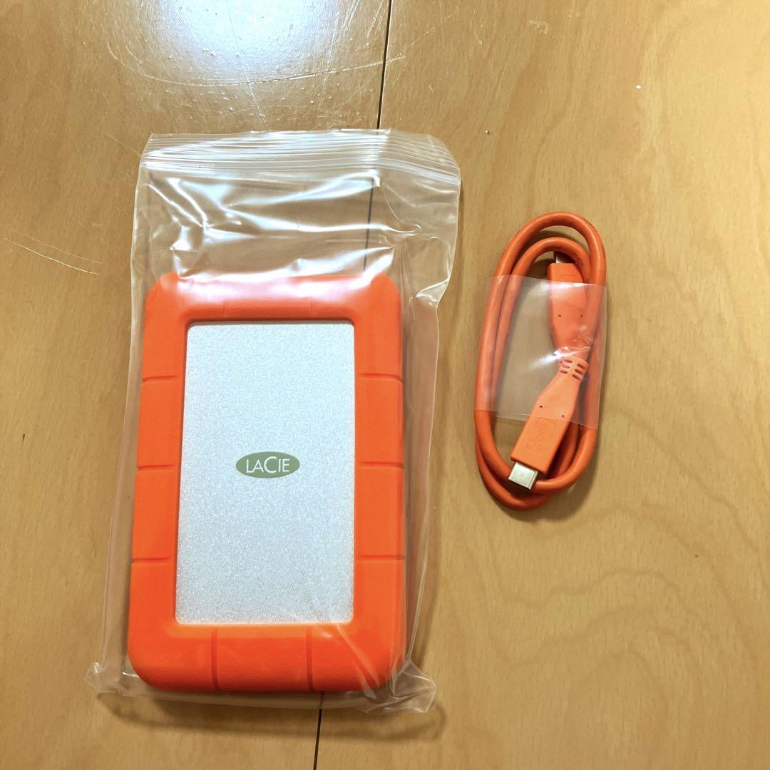 LaCie Rugged USB-Cポータブル・ドライブ 2TB