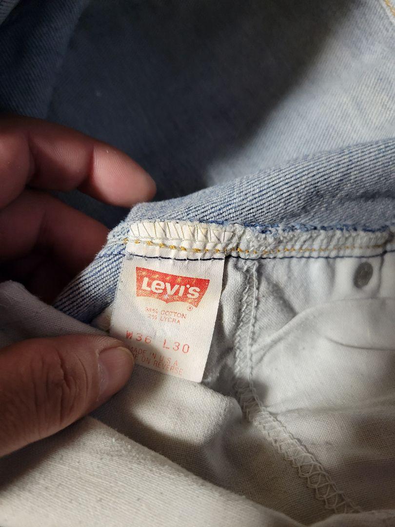 Levi's 515 ケミカルウォッシュ アメリカ製 USA リーバイス
