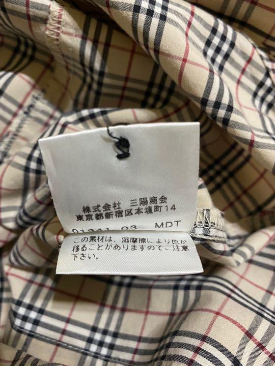 格安送料無料 バーバリー シャツ b15WC-m84960748675 ノバチェック 人気定番
