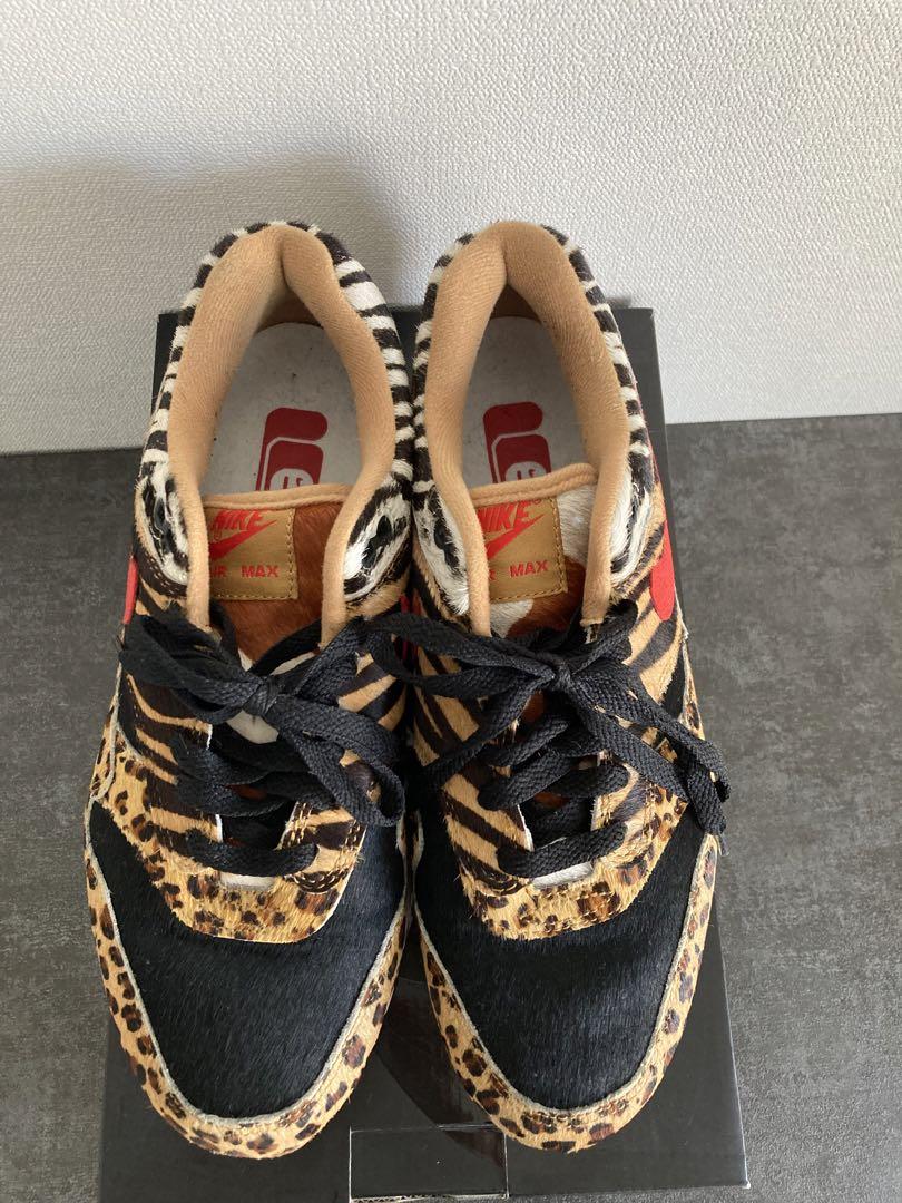 靴 atmos Nike Air Max 1 Animal Pack/Safari
