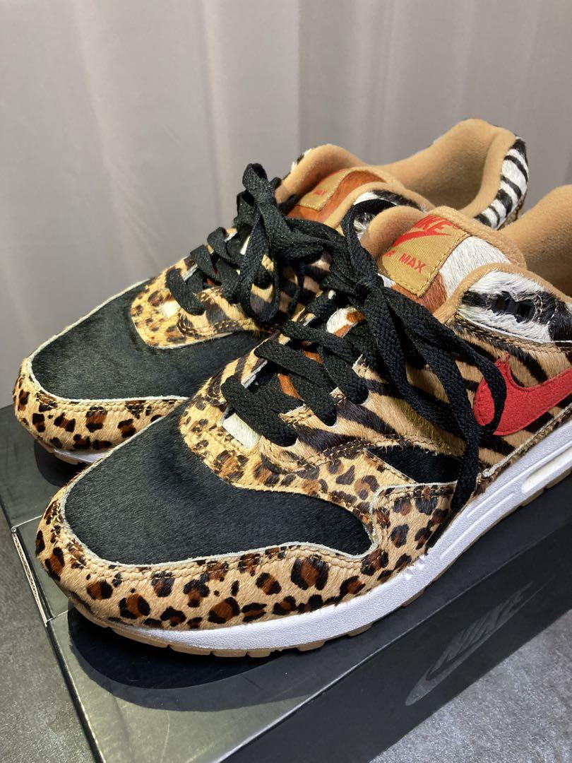 靴 atmos Nike Air Max 1 Animal Pack/Safari