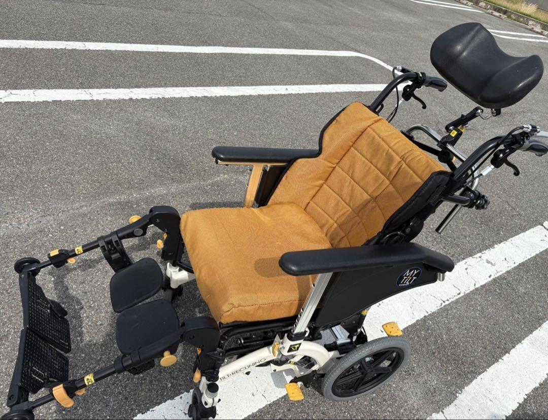 限界値下げ　美品　車椅子　マイチルトミニ3D MH-SRL マツナガ製作所