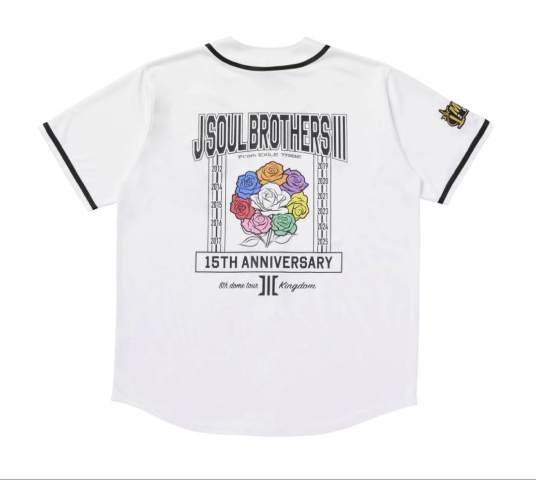 「FC限定」完売商品　三代目JSB KINGDOM ベースボールシャツ 三代目JSB【FC限定】 KINGDOM ベースボールシャツ ミュージシャン