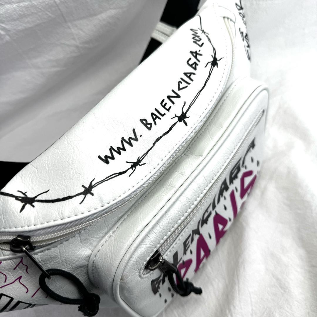 美品❤BALENCIAGA グラフィティ ボディバッグ