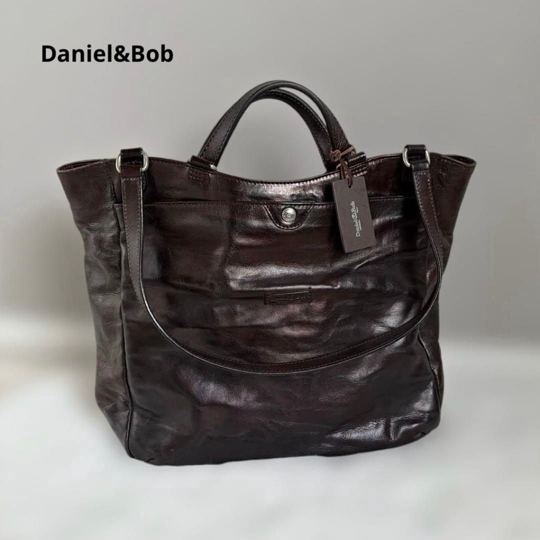 ダニエル&ボブ　チェルカトーレ　トートバッグ　ショルダー　モロ　牛革