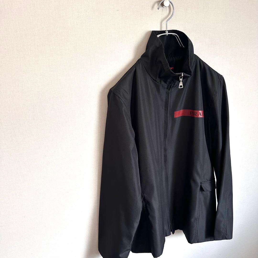 〈 PRADA SPORTS 〉Nylon Jacket Black