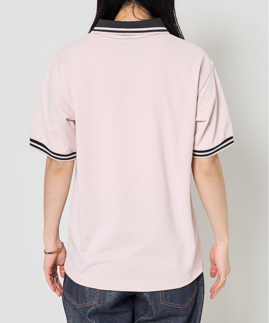 umbro × PUBLUX 別注鹿の子スキッパーポロシャツ