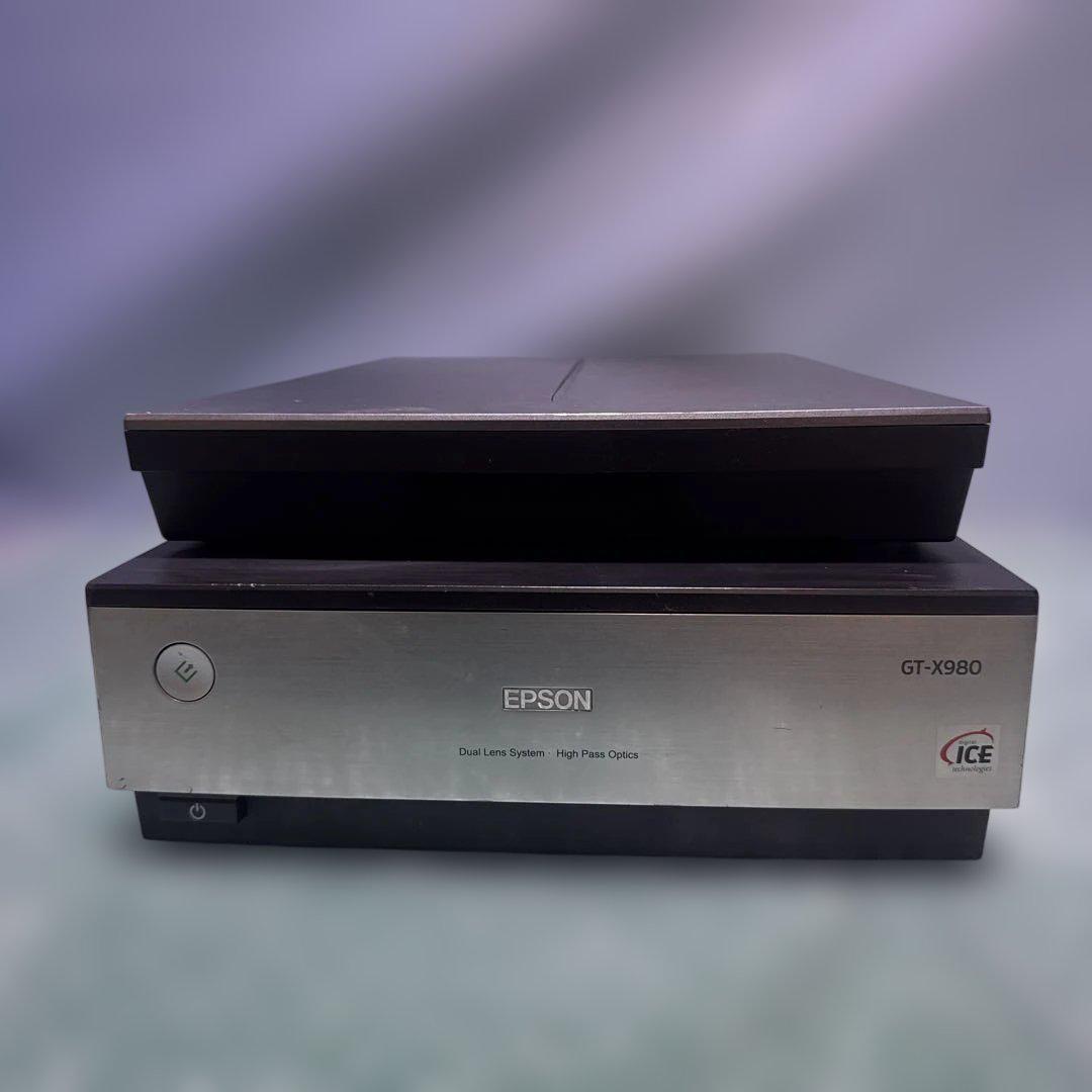 エプソン GT-X980 A4高画質 フラットベッドスキャナー フィルム