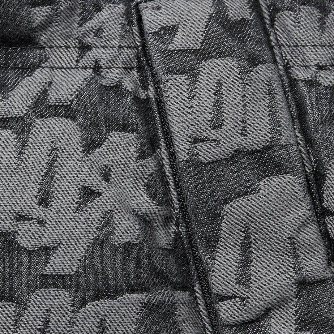 Supreme Fat Tip Jacquard Denim Puffer