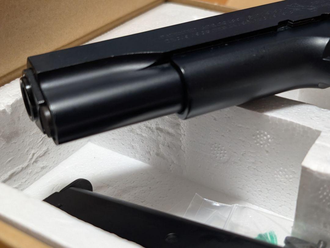 WA]コルト M1911 カーボンブラック HW ガスブローバック 実銃グリップ
