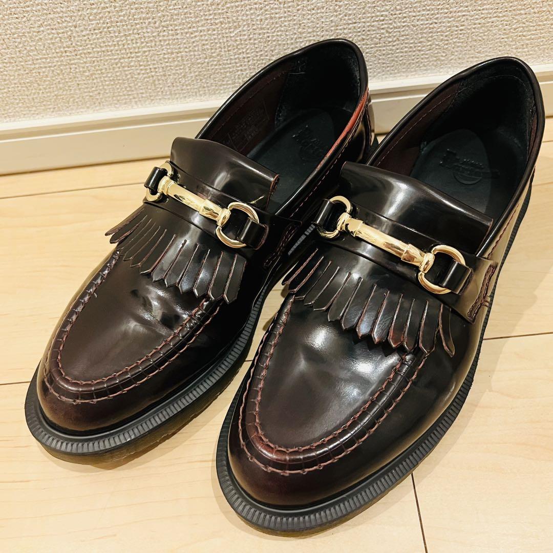 ドクターマーチン　ADRIAN SNAFFLE ビット　フリンジ UK6 Dr.Martens ローファー Dr. Martens/ドクターマーチン ADRIAN
