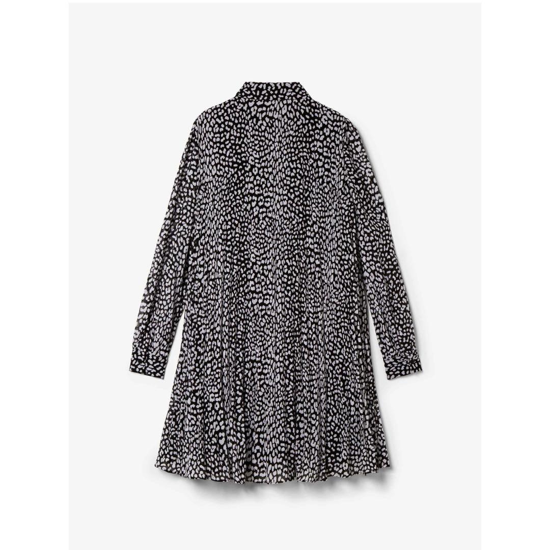 新品未使用 MICHAEL KORS チーター ミニプリント シャツドレス