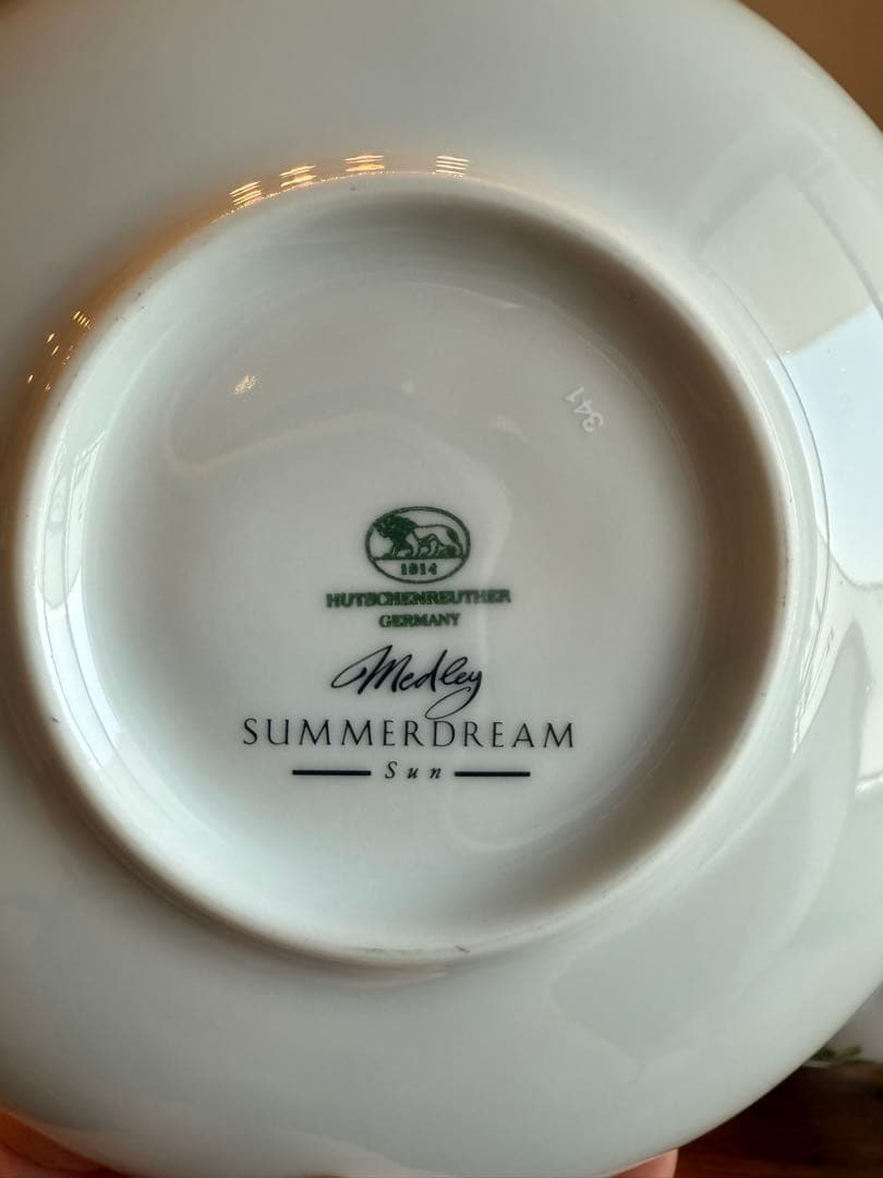 【美品】フッチェンロイター　カップ&ソーサー　ペア