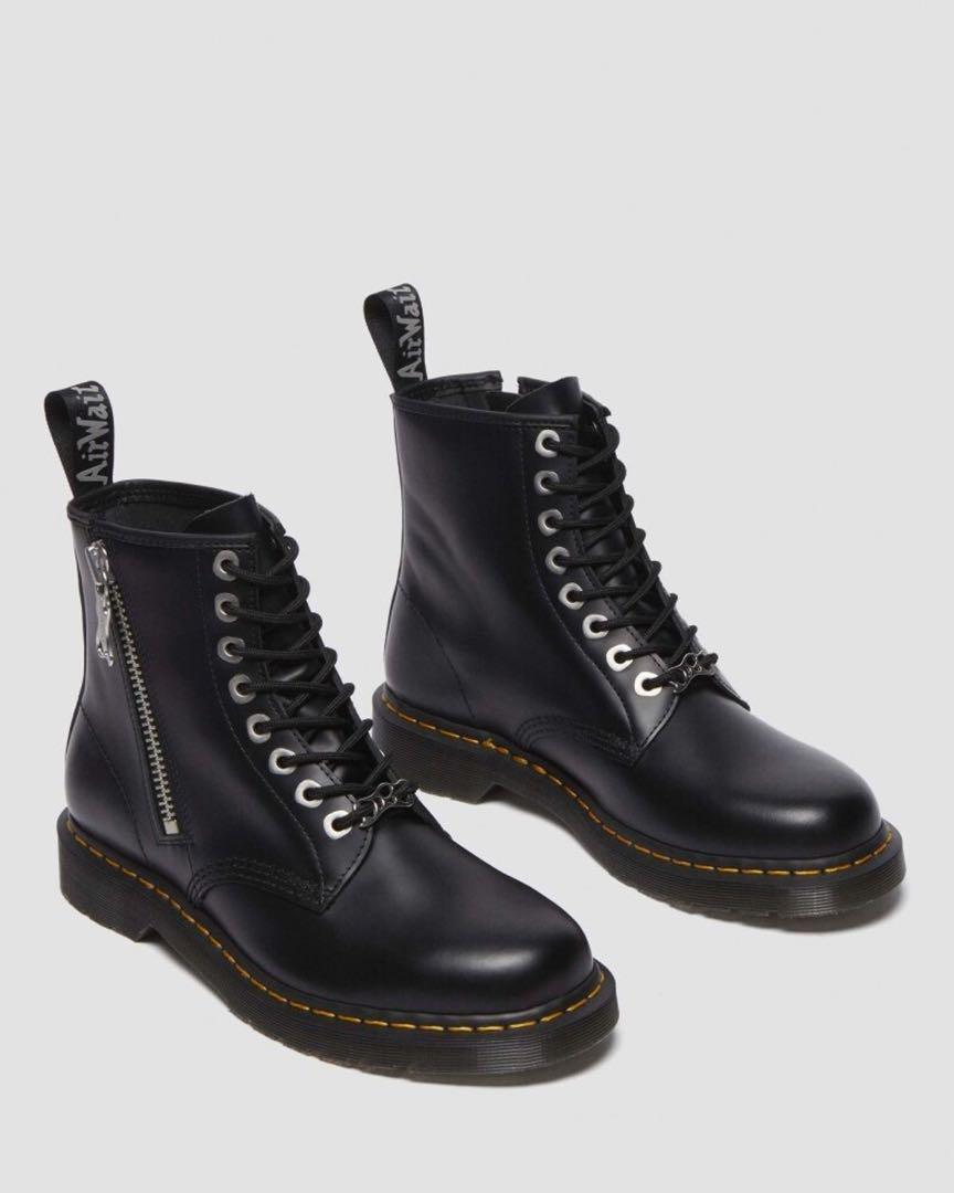 キ*コ様 【未使用】Dr.martens 1460 ジップ 8ホール レースアッ