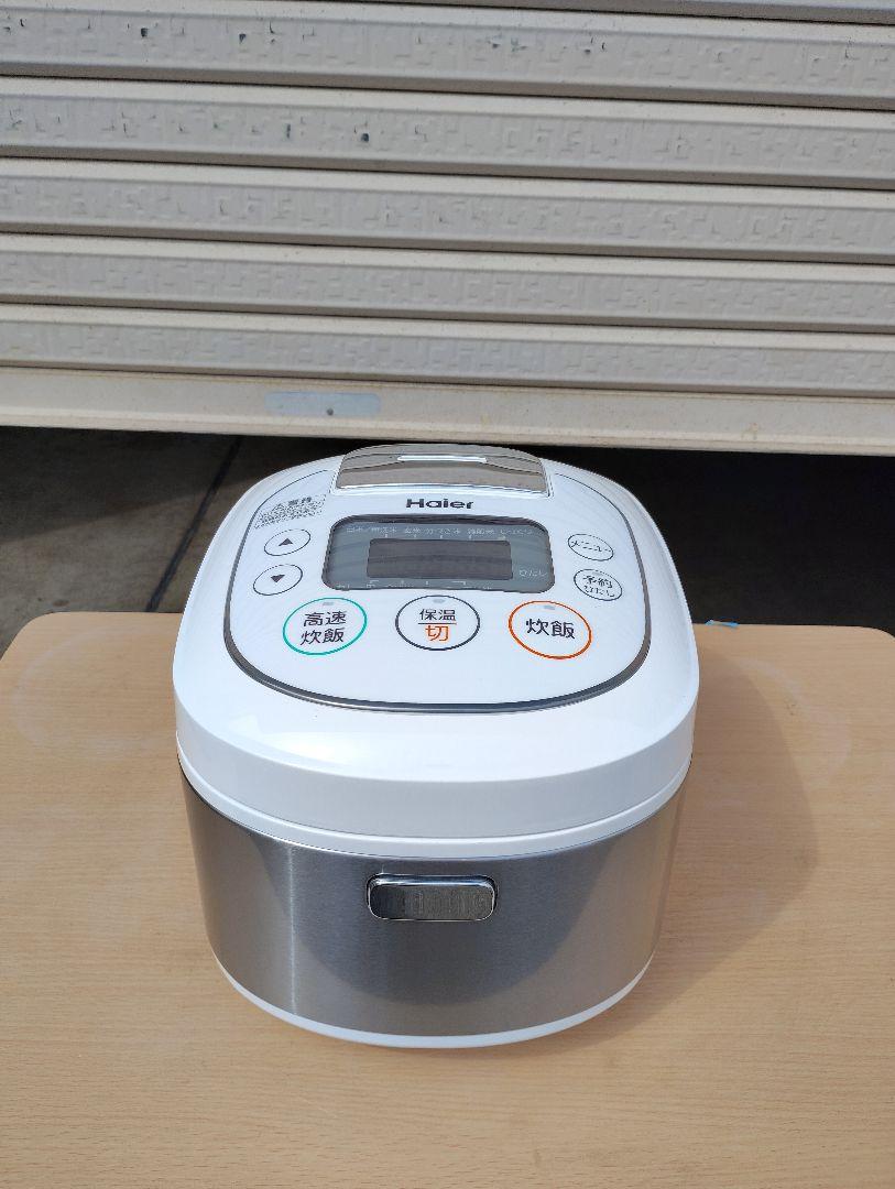 美品【Haier】マイコン炊飯器 5.5合炊き JJ-M55D 2019年製