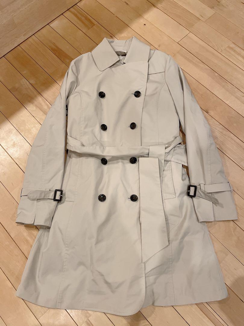 洋服の青山 スーツ コート レディース トレンチコート ダブルトレンチ