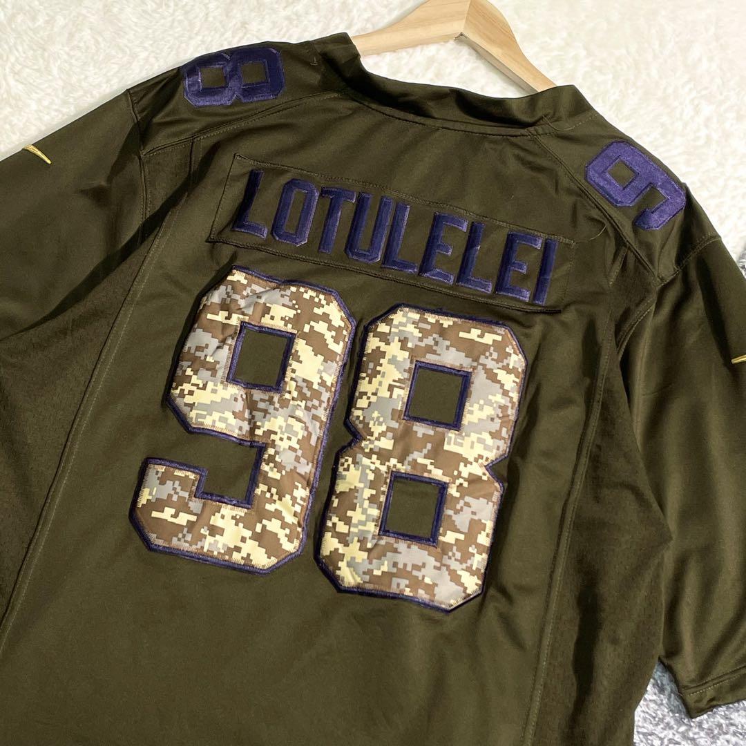 軍人感謝の日限定モデル　パンサーズ　ゲームシャツ　LOTULELEI　#98