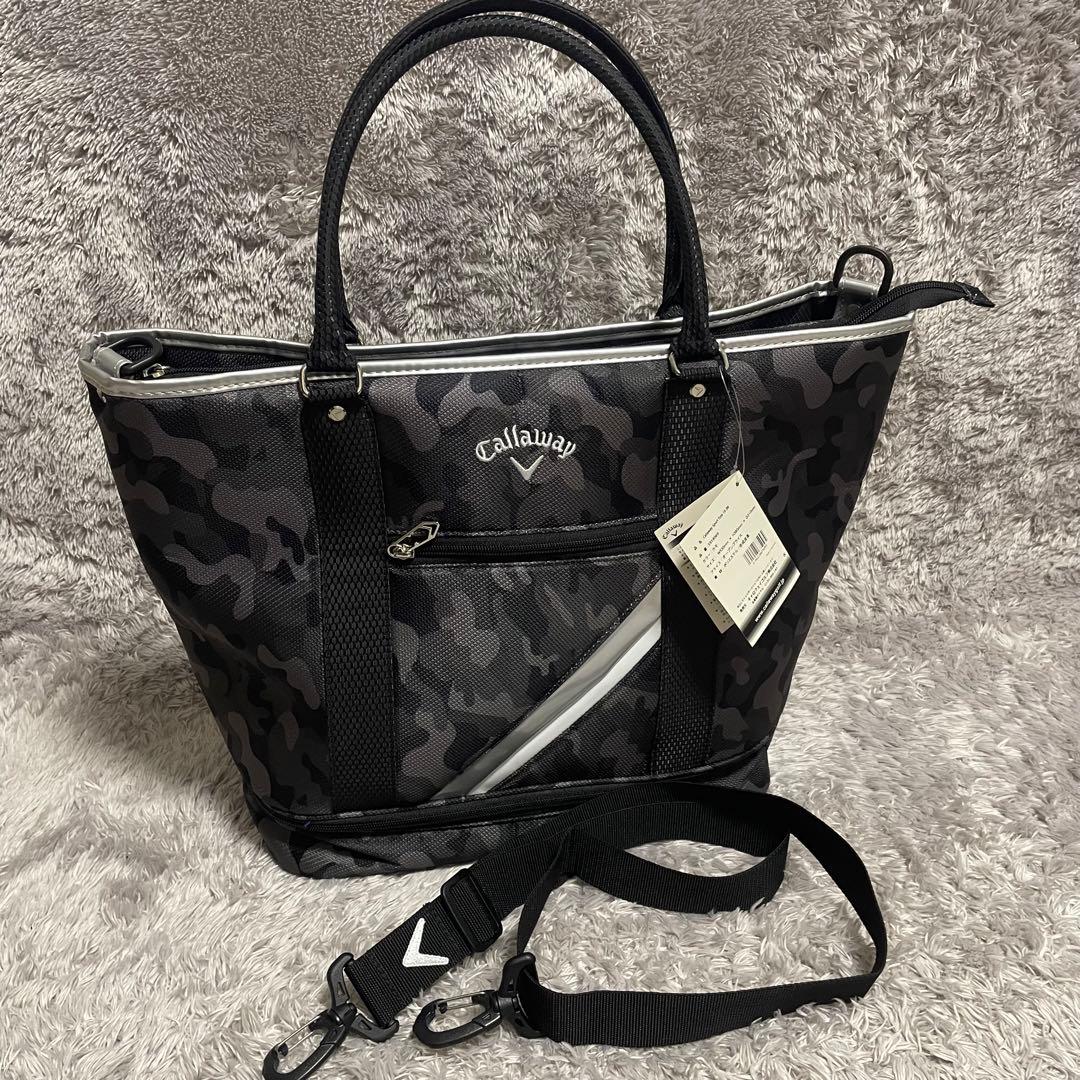 新品タグ付き　Callaway トートバッグ ゴルフバッグ 2way 迷彩