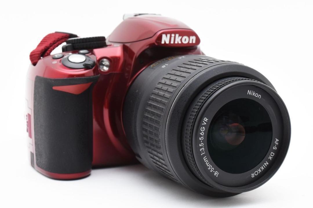 Nikon ニコン D3100 レンズキット レッド 赤 デジタル一眼カメラ