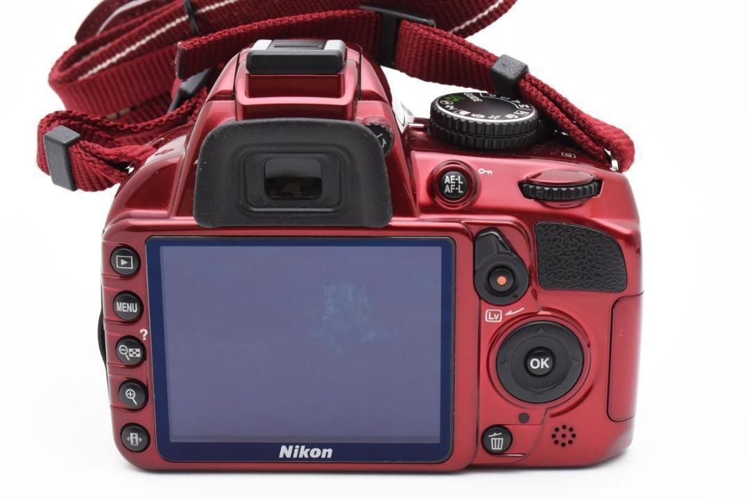 Nikon ニコン D3100 レンズキット レッド 赤 デジタル一眼カメラ