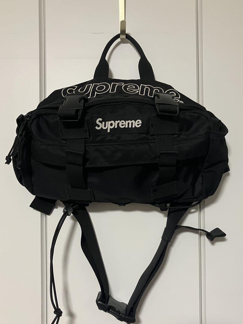 美品Supreme 2019 FW Waist Bag Black