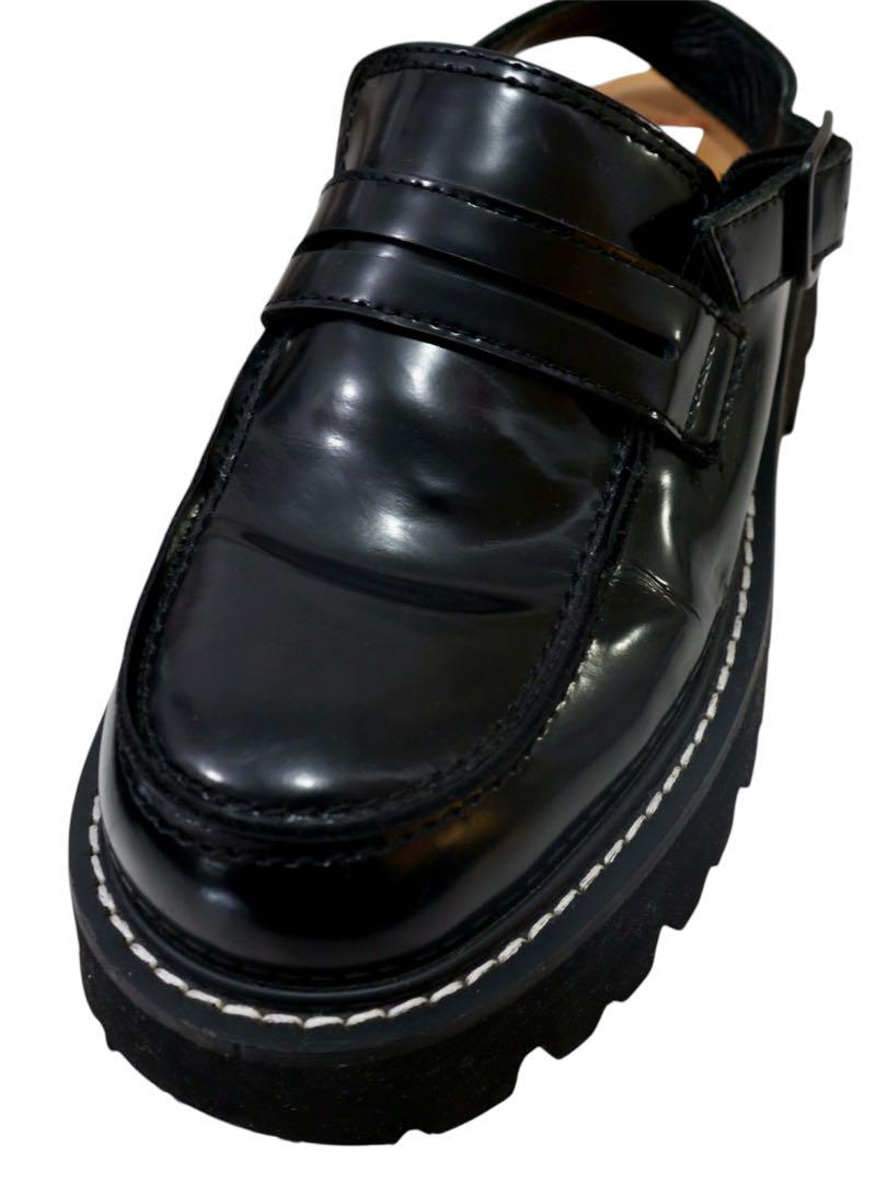 ENFOLD 23ss BELTED LOAFERS ローファー サンダル 靴