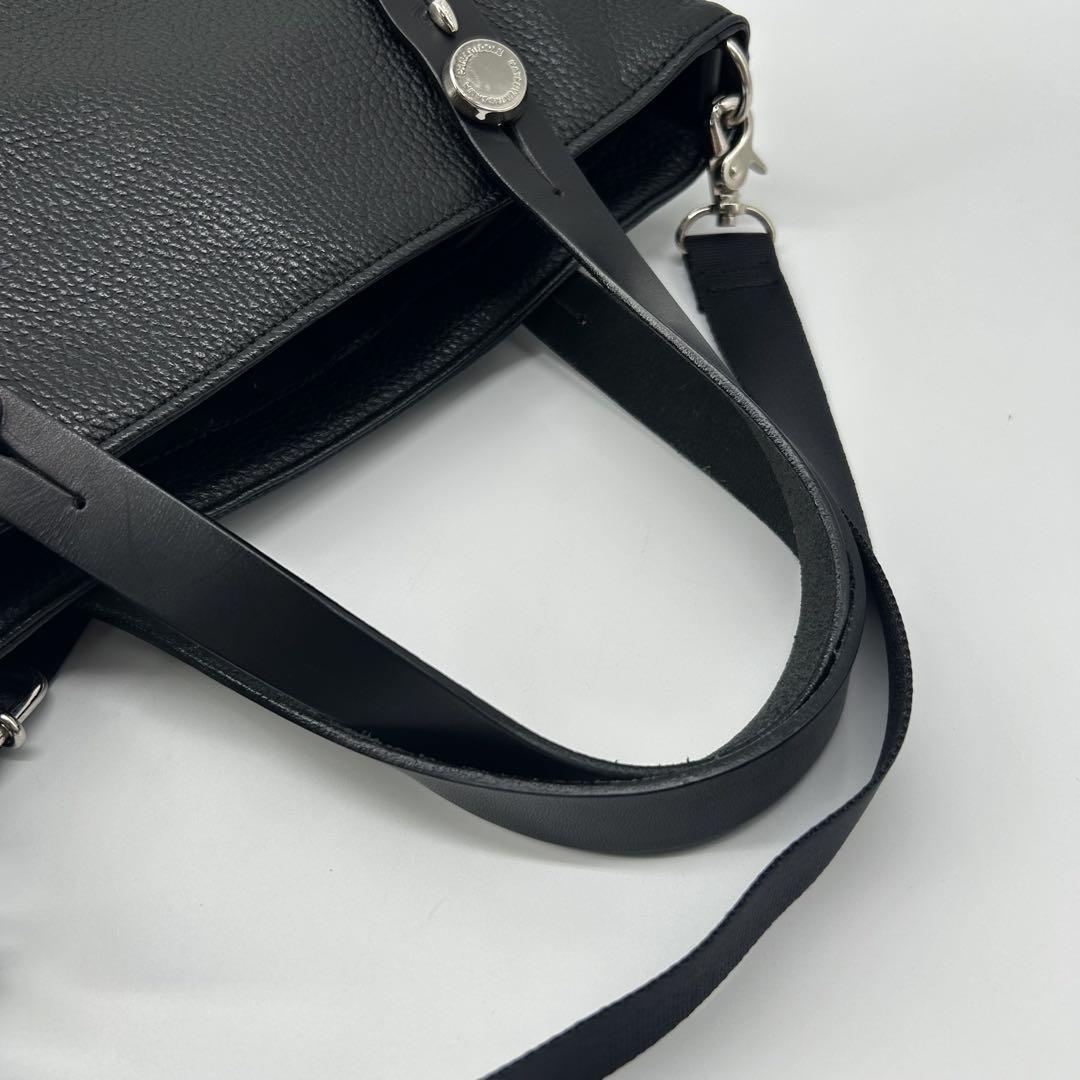 美品✨カツユキコダマ 2way レザー ハンドバッグ ショルダーバッグ ブラック 美品✨カツユキコダマ 2way レザー ハンドバッグ ショルダー