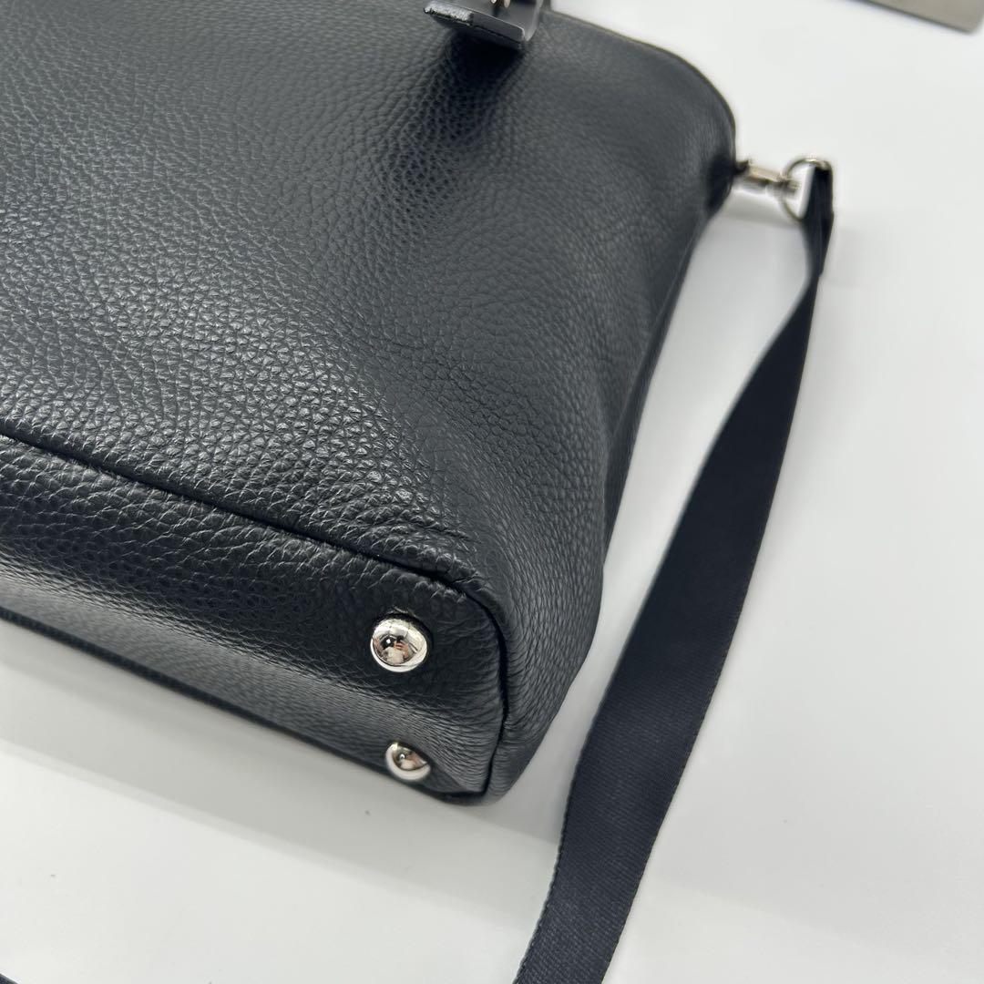 美品✨カツユキコダマ 2way レザー ハンドバッグ ショルダーバッグ ブラック 美品✨カツユキコダマ 2way レザー ハンドバッグ ショルダー