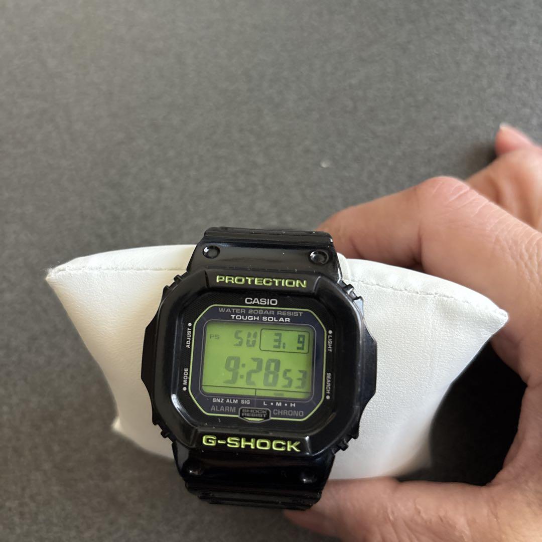 CASIO G-SHOCK GW-M5610B 電波ソーラー 稼働品 希少モデル