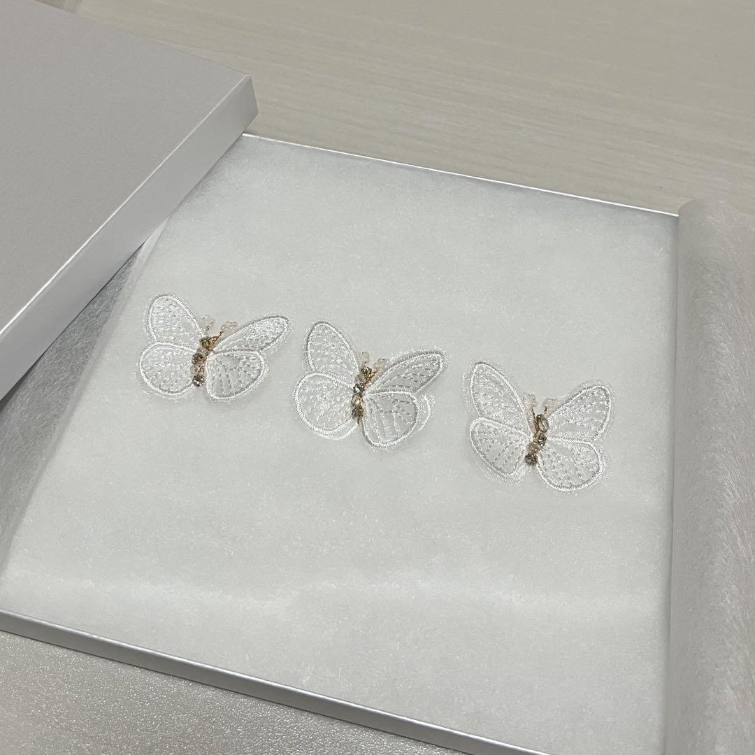 ANNAN WEDDING蝶々ヘアアクセサリー