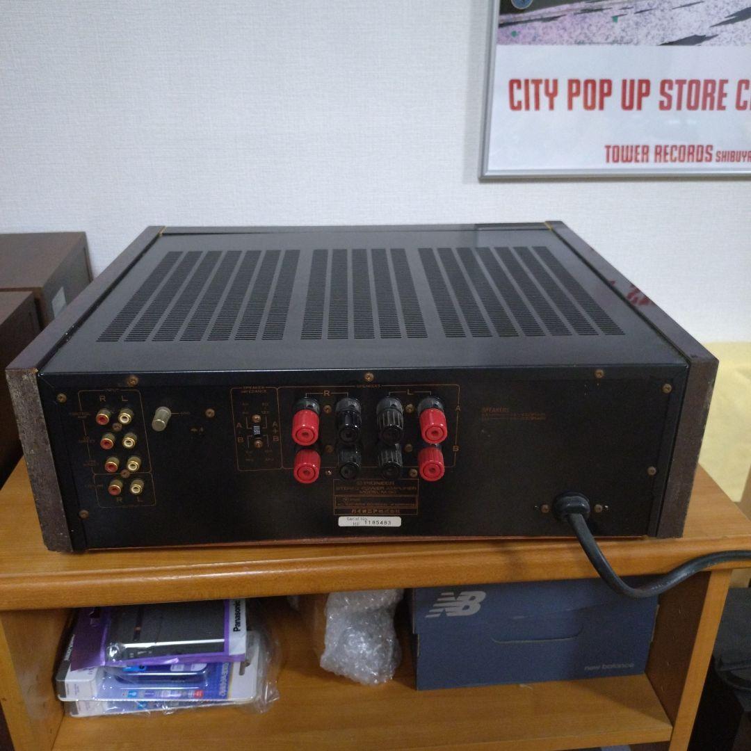 PIONEER M-90 ステレオパワーアンプ 本体　ジャンク