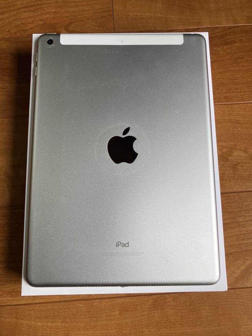 美品iPad6世代·32GB本体· wi-fi+Cellular充電器、箱付き